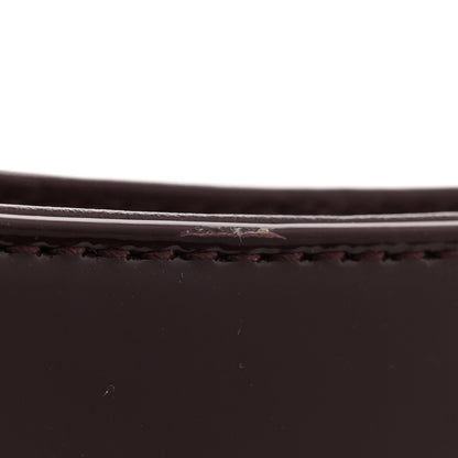Saint Laurent Patent Le 5 A 7 Hobo Bordeaux 11 of 11