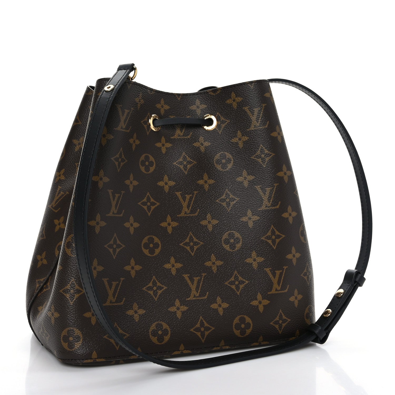 Louis Vuitton Monogram Neonoe MM Black 3 of 11