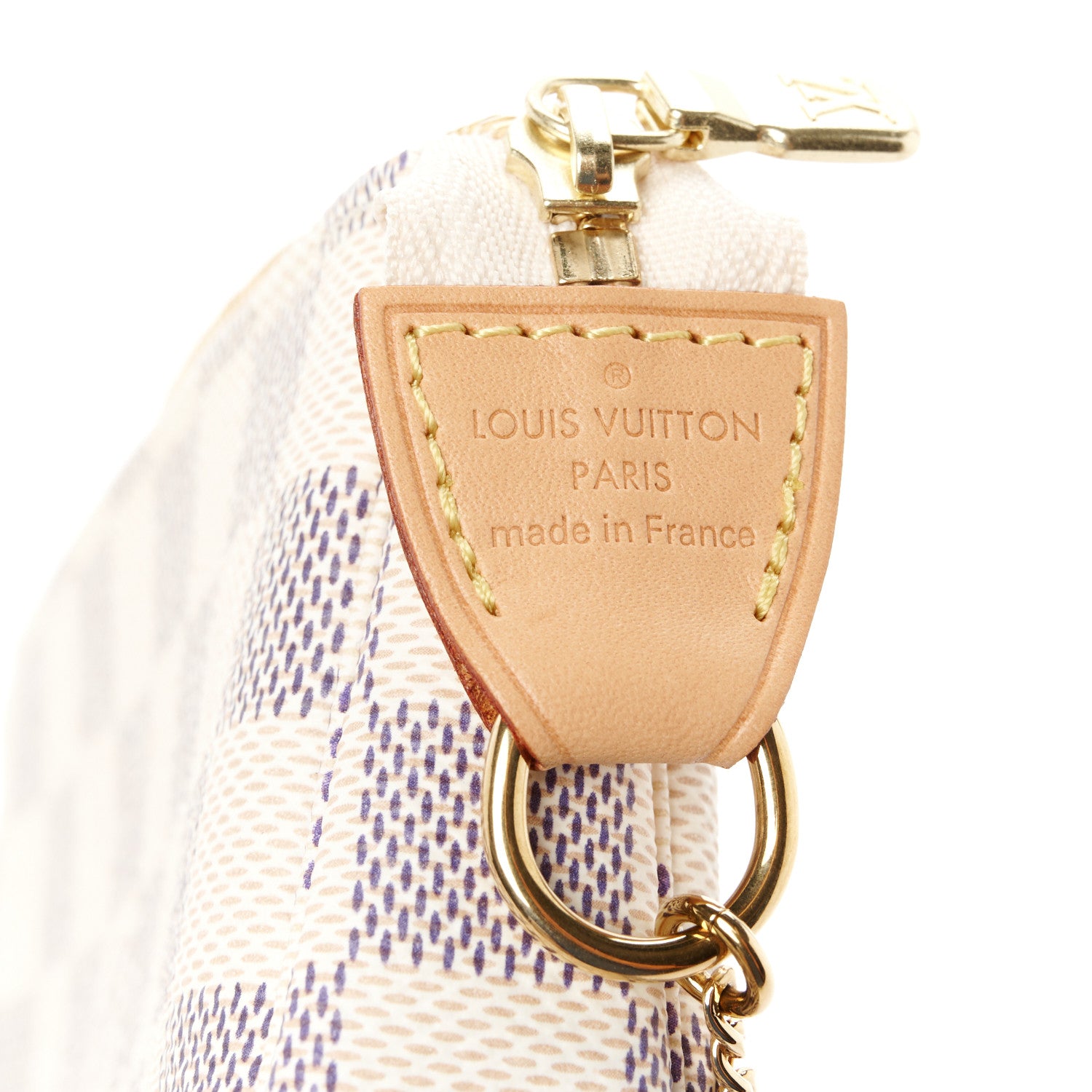 Louis Vuitton Damier Azur Mini Pochette Accessories 7 of 11