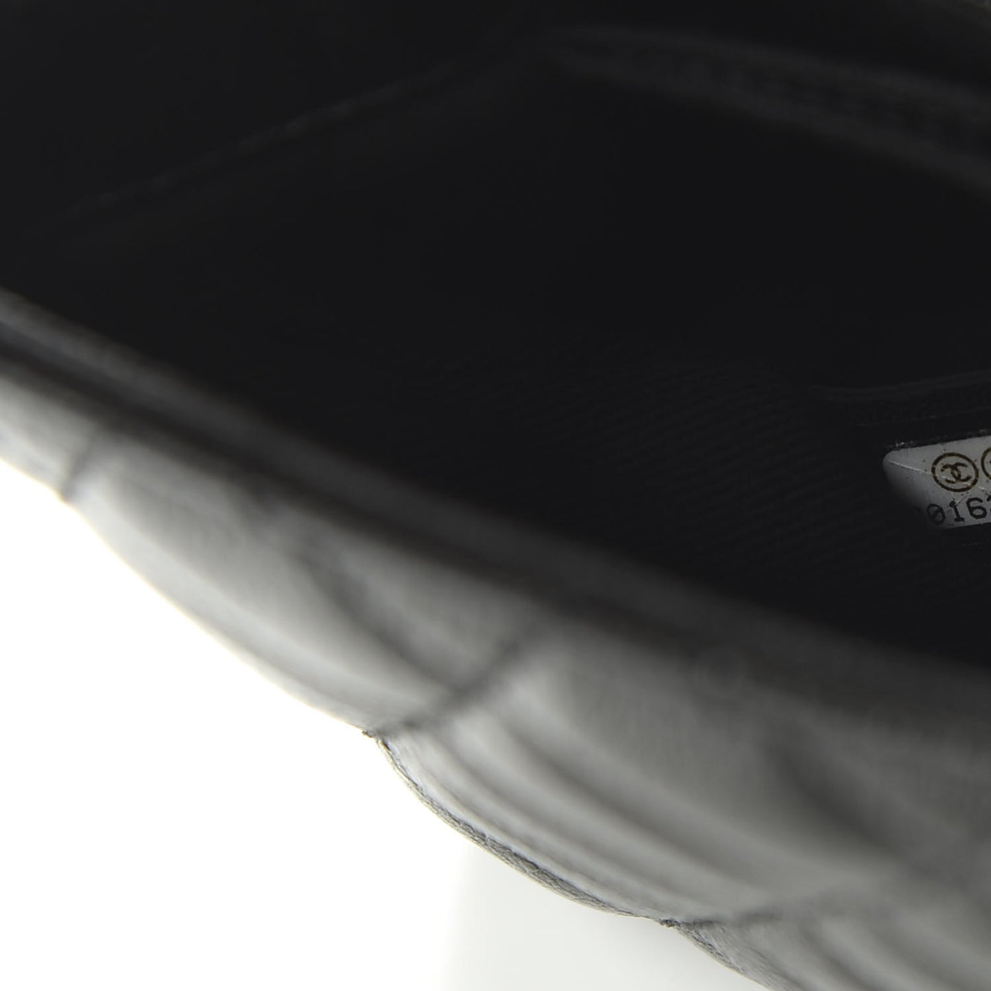 Caviar Quilted Mini Coco Handle Flap So Black