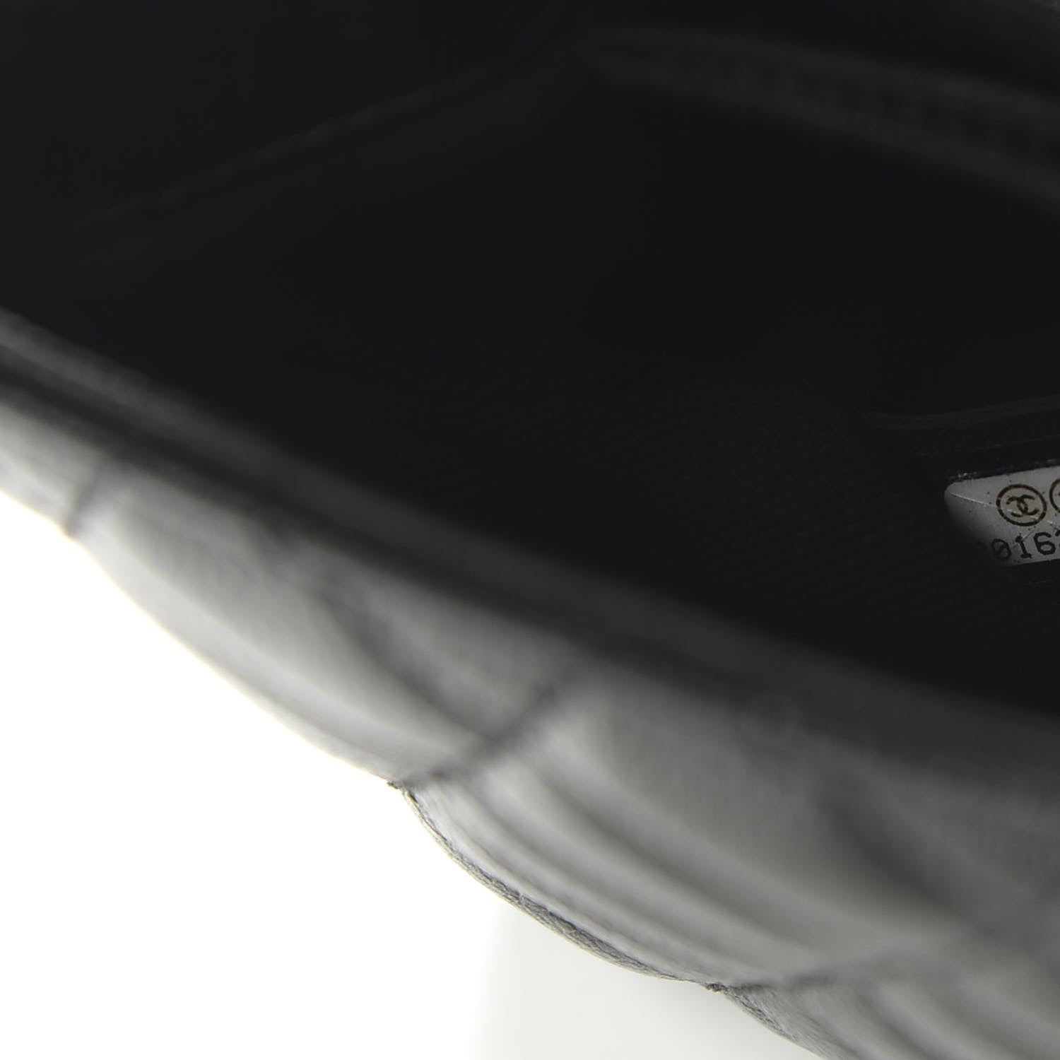 Chanel Caviar Quilted Mini Coco Handle Flap So Black 9 of 11