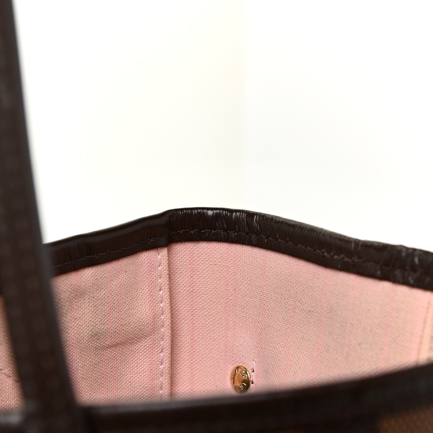 Damier Ebene Neo Neverfull MM Rose Ballerine