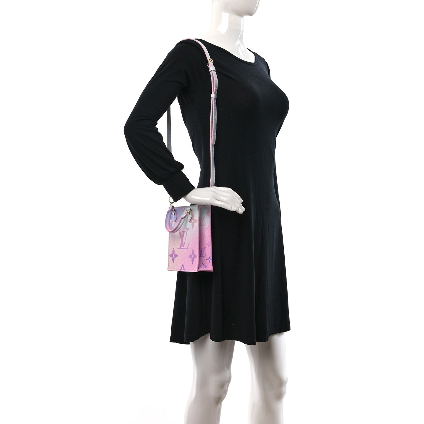 Monogram Giant Spring In The City Petit Sac Plat Sunrise Pastel