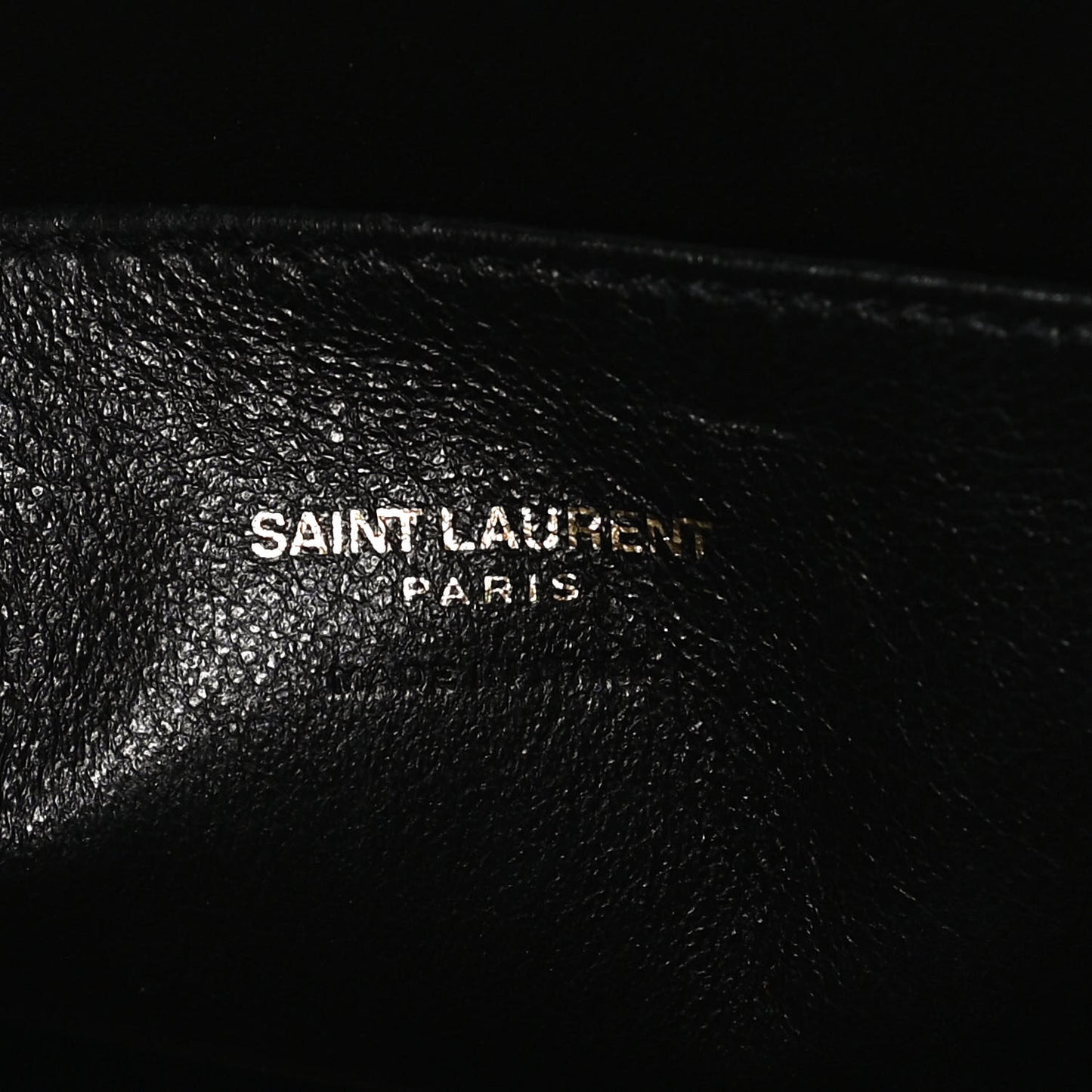 Calfskin Monogram Baby Cabas Black