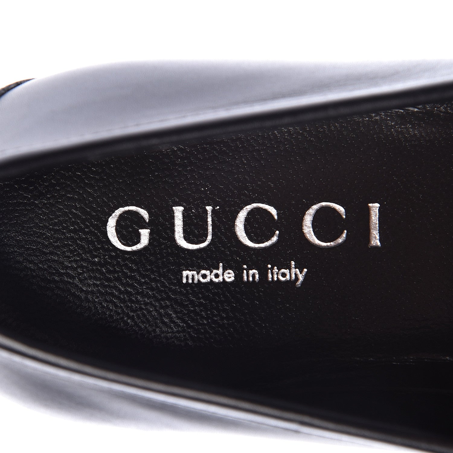 Gucci Calfskin Mens 1953 Horsebit Loafers 9.5 Black 7 of 10