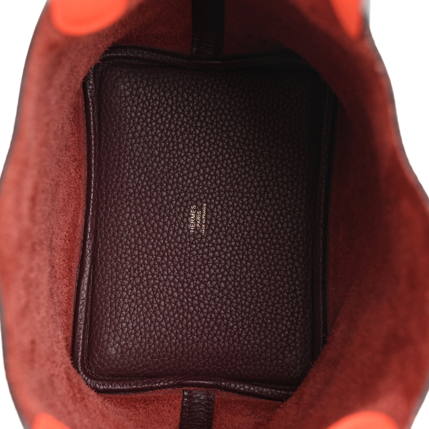 Hermes Taurillon Clemence Swift Eclat Picotin Lock 18 PM Prune