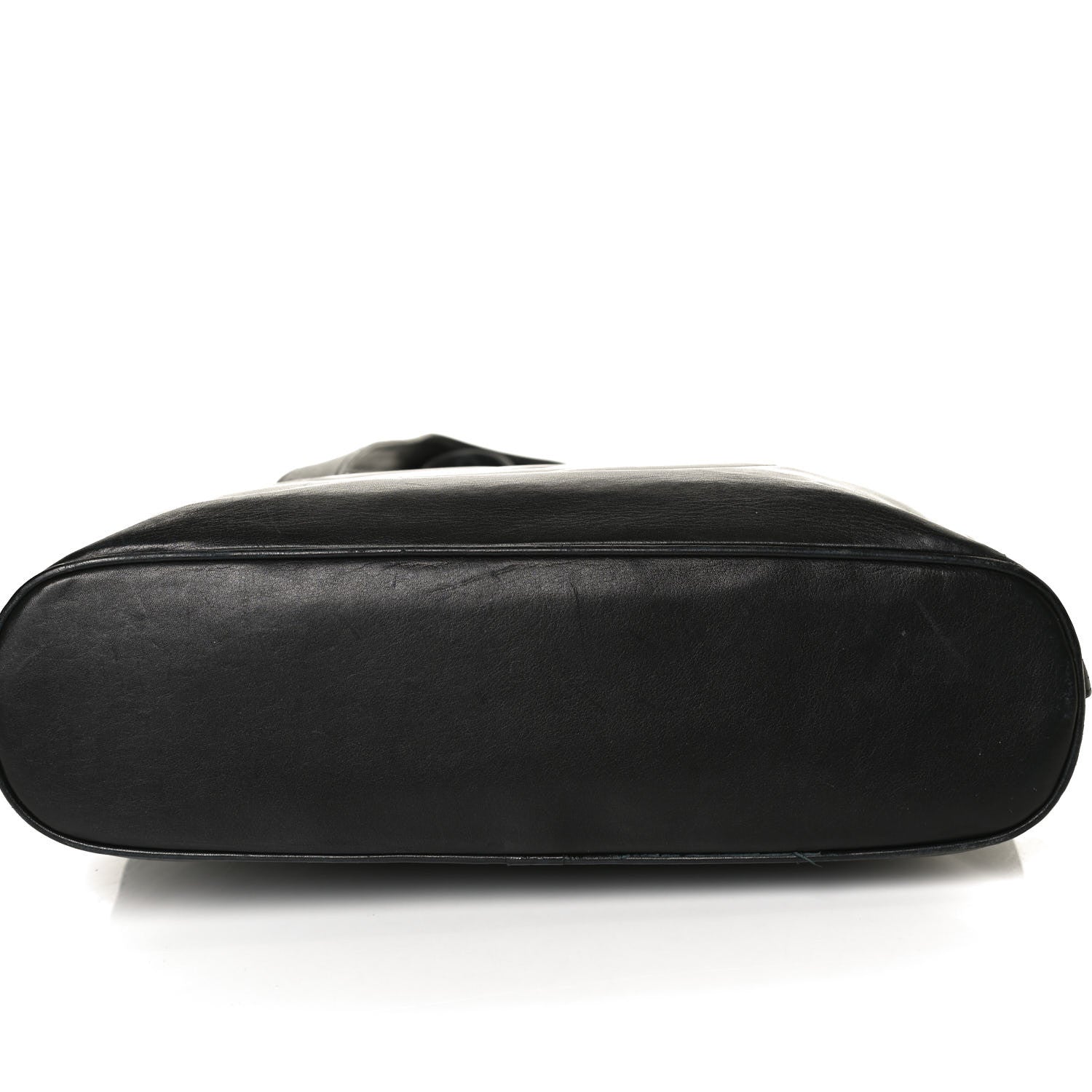 Chanel Lambskin CC Stitched Tote Black 35 of 36