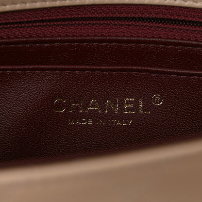 Chanel Lambskin Quilted Large Chic With Me Flap Beige 6 of 11