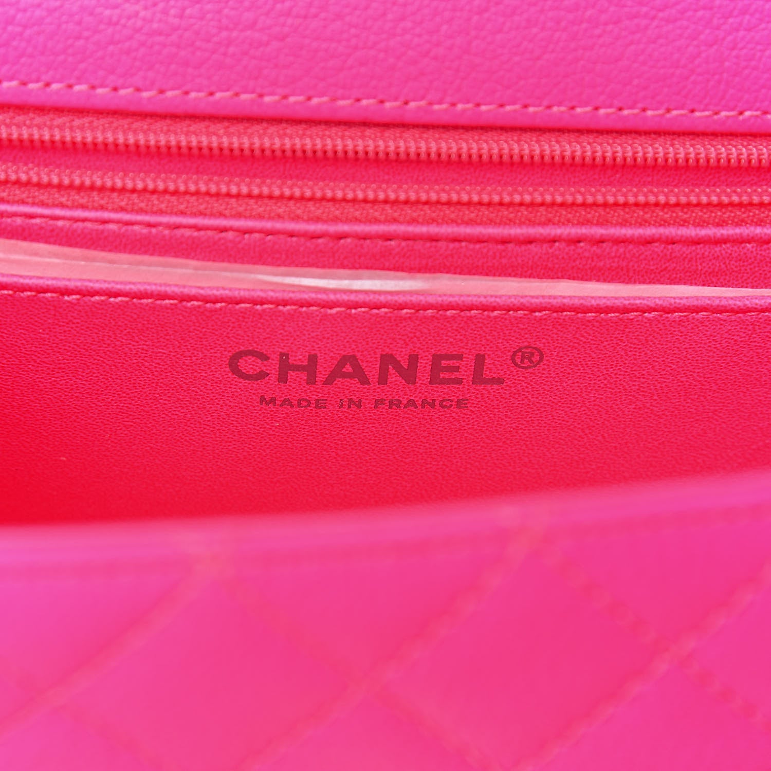 Chanel Goatskin Quilted 2.55 Reissue Mini Flap Fluorescent Pink 7 of 12