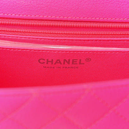 Chanel Goatskin Quilted 2.55 Reissue Mini Flap Fluorescent Pink 7 of 12