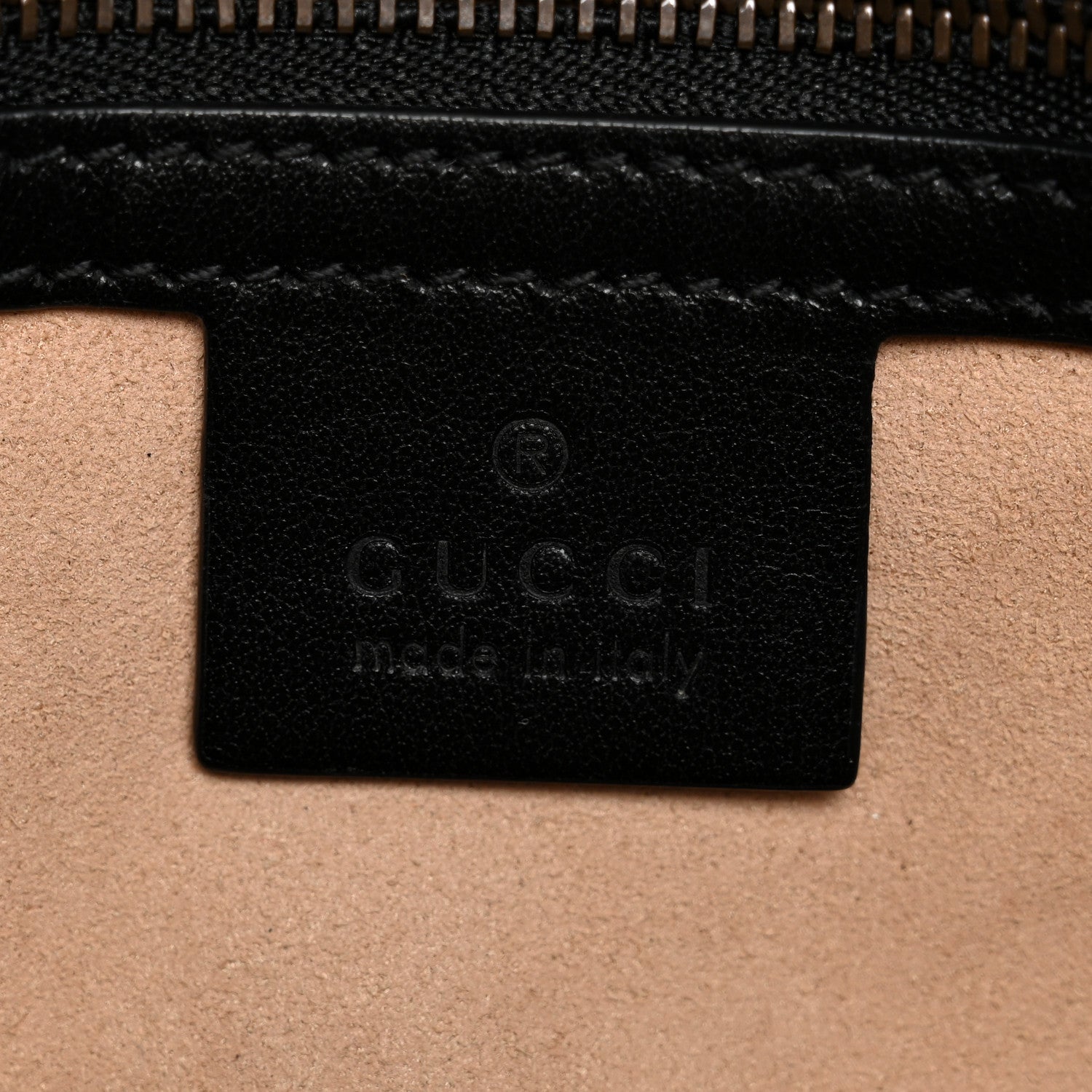 Gucci Calfskin Matelasse Small GG Marmont Shoulder Bag Black 6 of 13