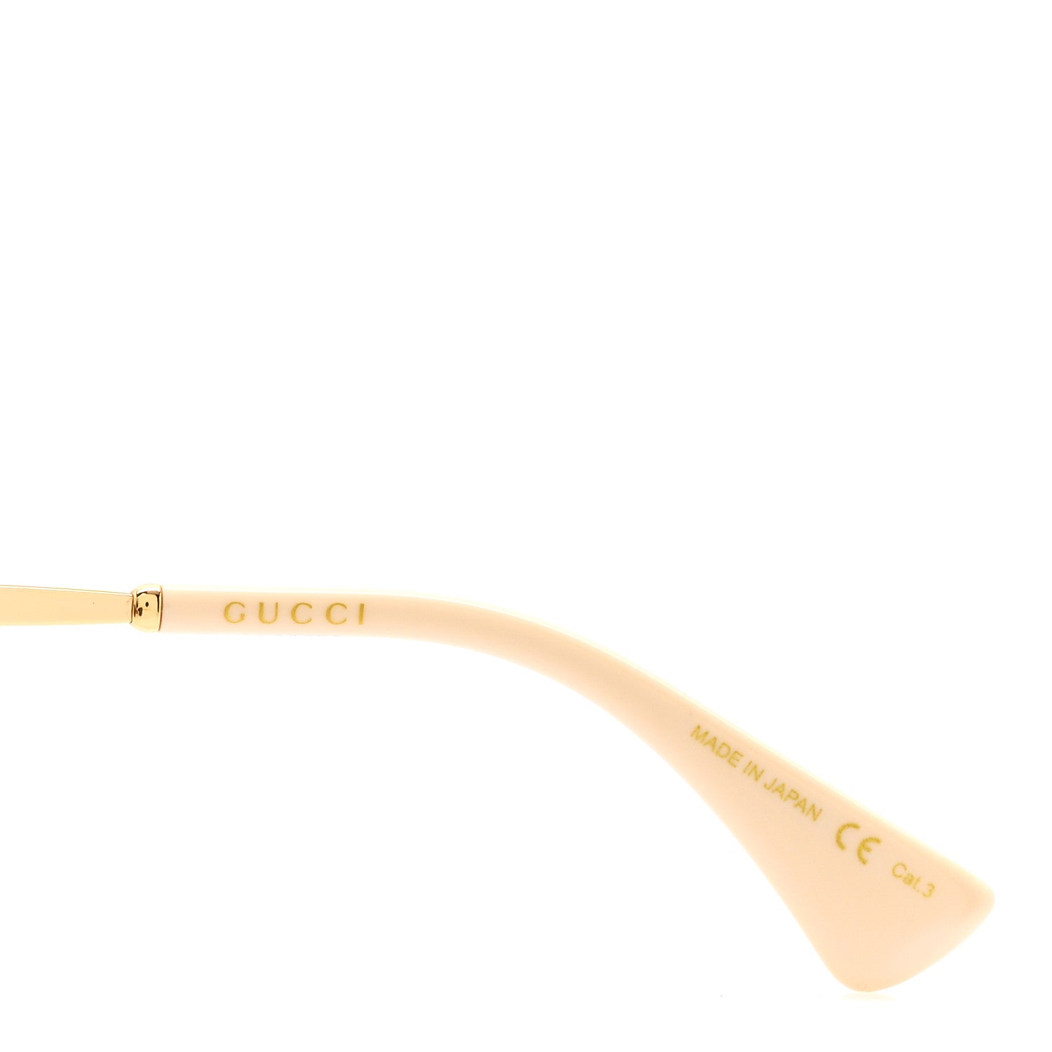 Gucci Acetate Cat Eye Sunglasses GG1131S Gold Multicolor 5 of 6