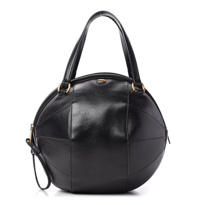 Gucci Piuma Lux Energy Large Tifosa Basketball Shaped Shoulder Bag Black 1 of 12