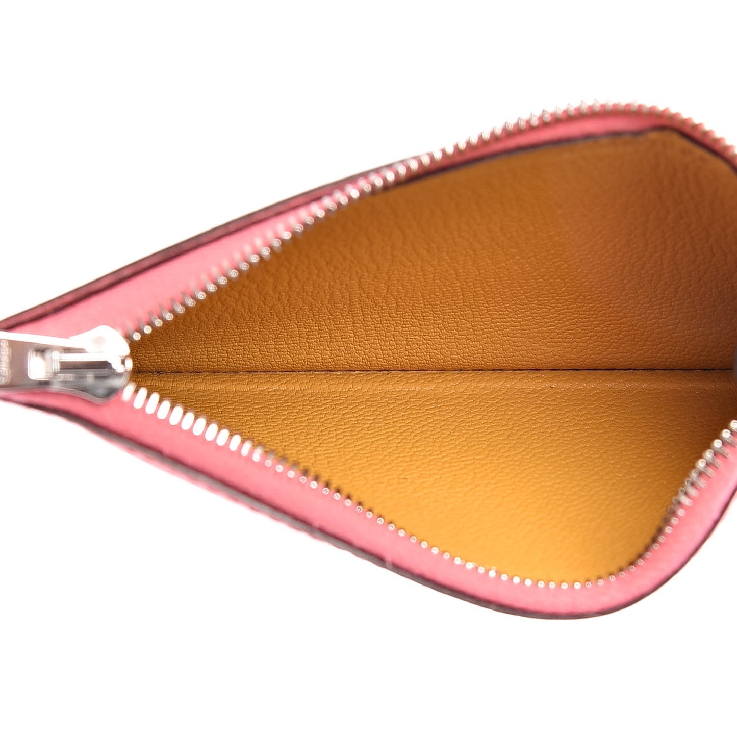 Epsom Vertige Mini Colorblock Card Holder Rose Azalee Brique Ambre