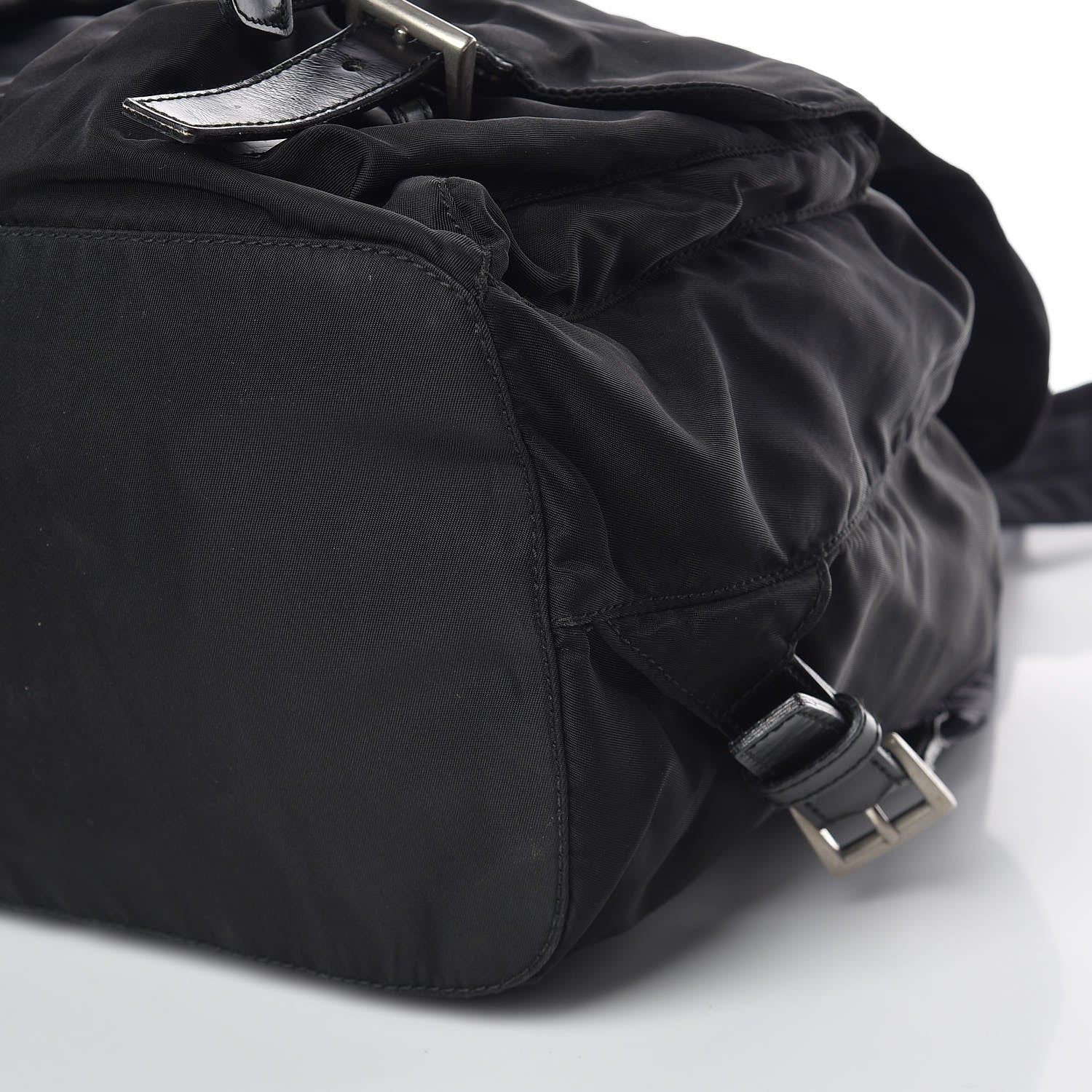 Prada Nylon Vela Medium Backpack Black 9 of 9