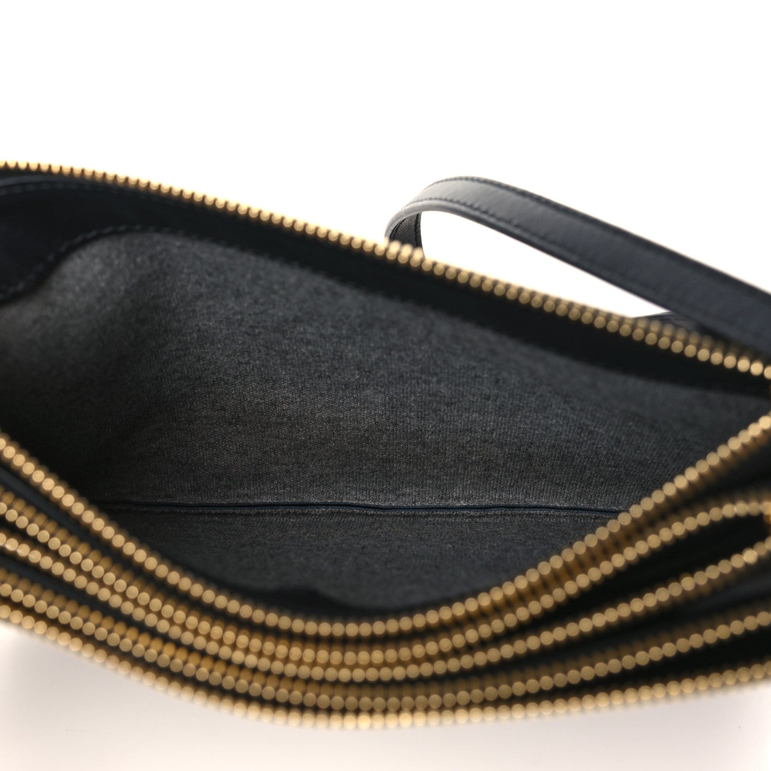 Celine Lambskin Small Trio Crossbody Bag Black 7 of 11