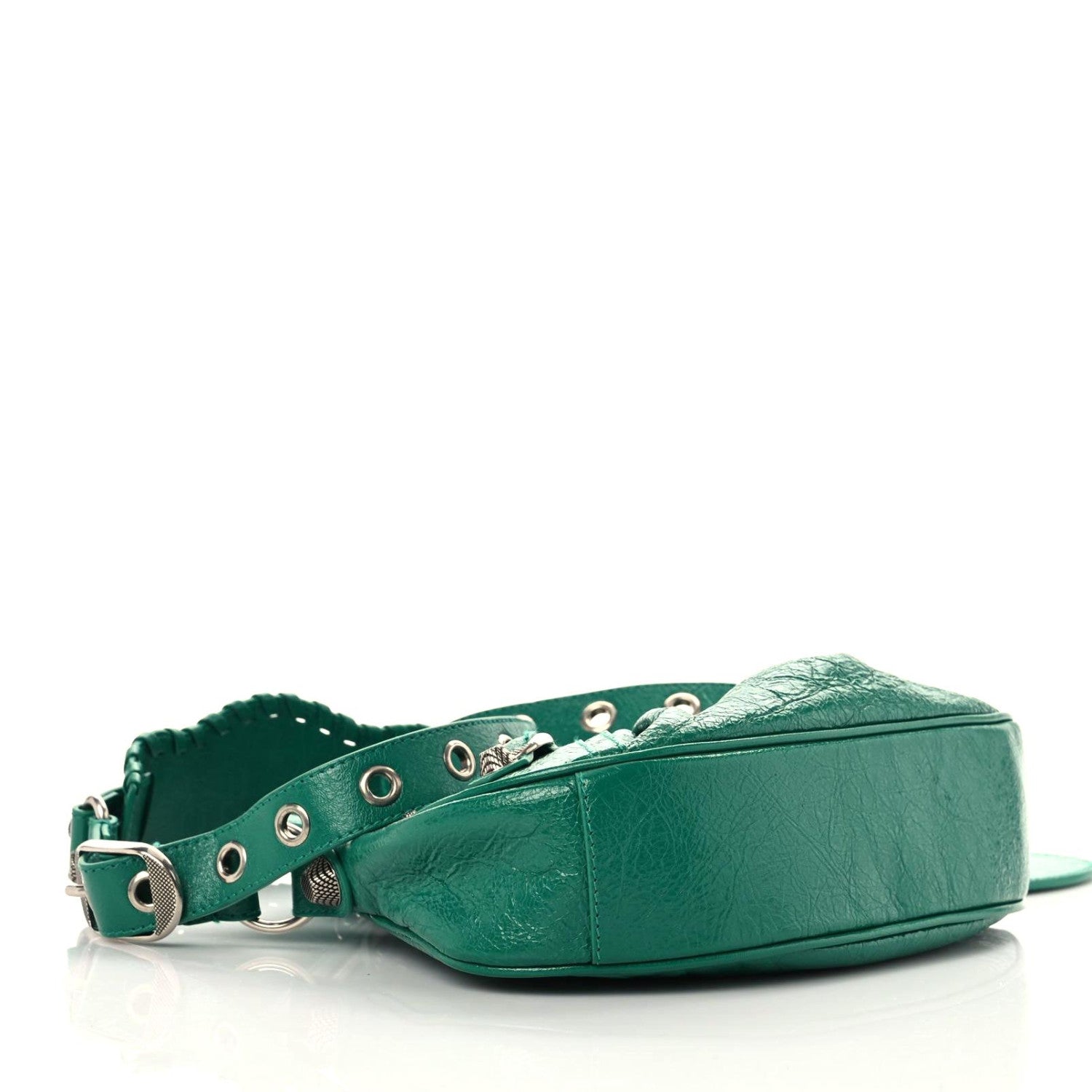 Balenciaga Agneau Arena XS Le Cagole Shoulder Bag Jade 4 of 9