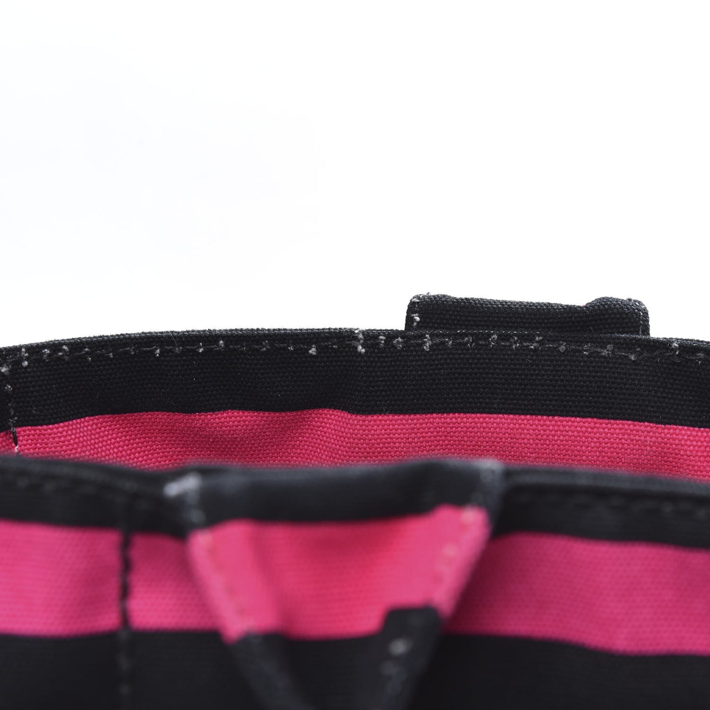 Canapa Striped Tote Fuxia