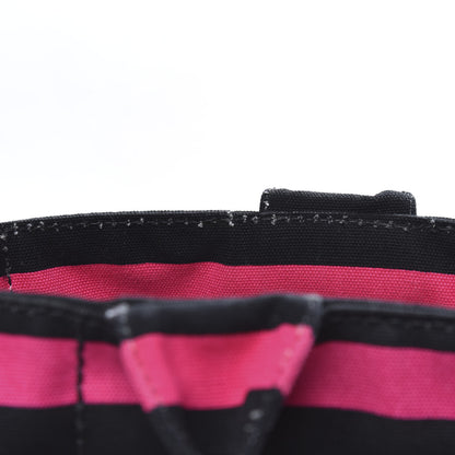 Prada Canapa Striped Tote Fuxia 11 of 15