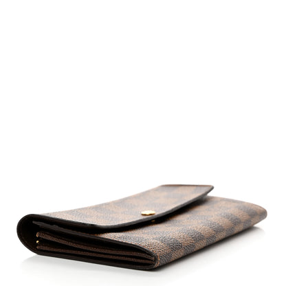 Louis Vuitton Damier Ebene Sarah Wallet 4 of 6