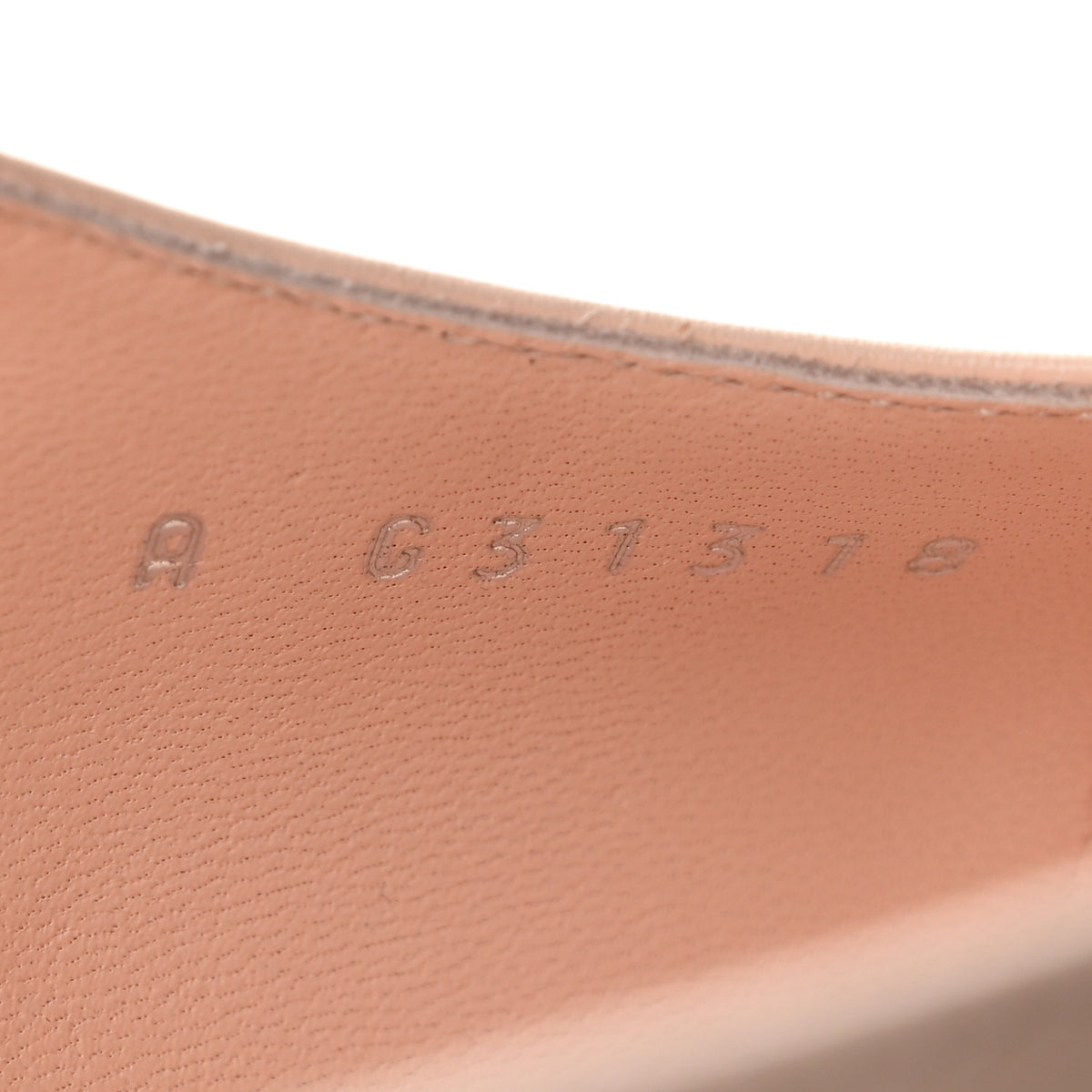 Calfskin Grosgrain Cap Toe CC Slingback Pumps 40.5 Light Pink Black