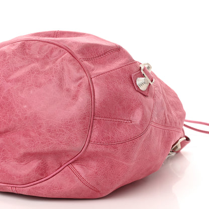 Balenciaga Agneau Giant 21 Silver Hardware Pompon Framboise 10 of 13