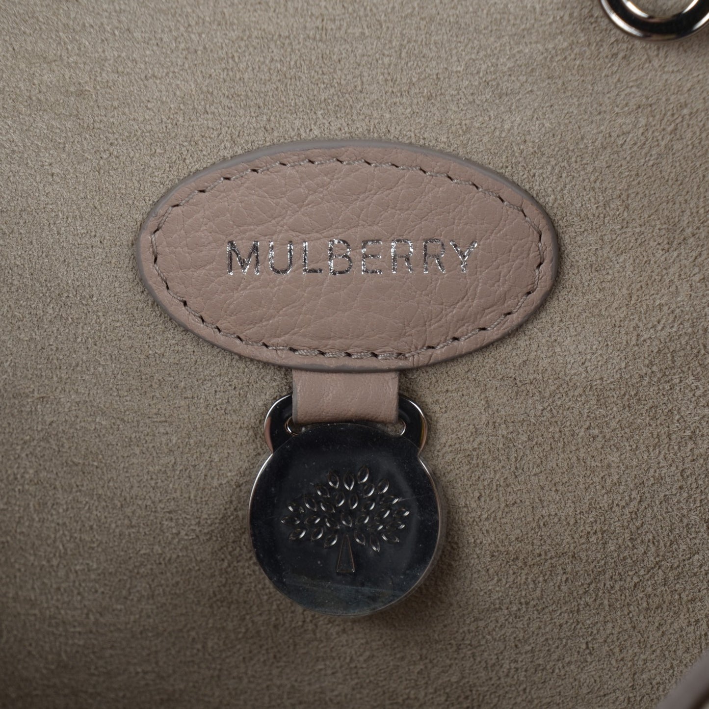 Pebbled Calfskin Bayswater Putty
