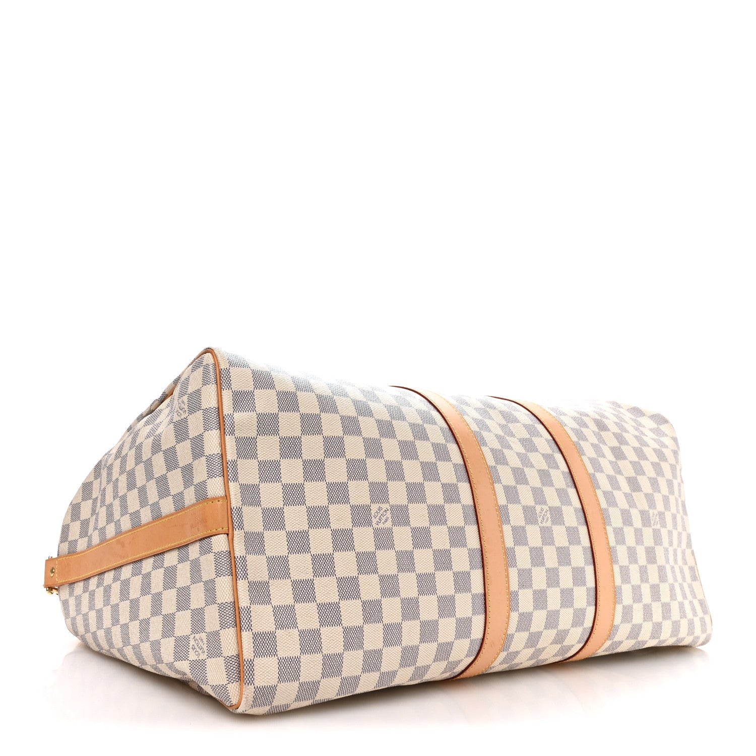 Louis Vuitton Damier Azur Keepall Bandouliere 55 3 of 10