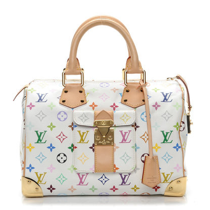 Louis Vuitton Monogram Multicolor Speedy 30 White 1 of 10