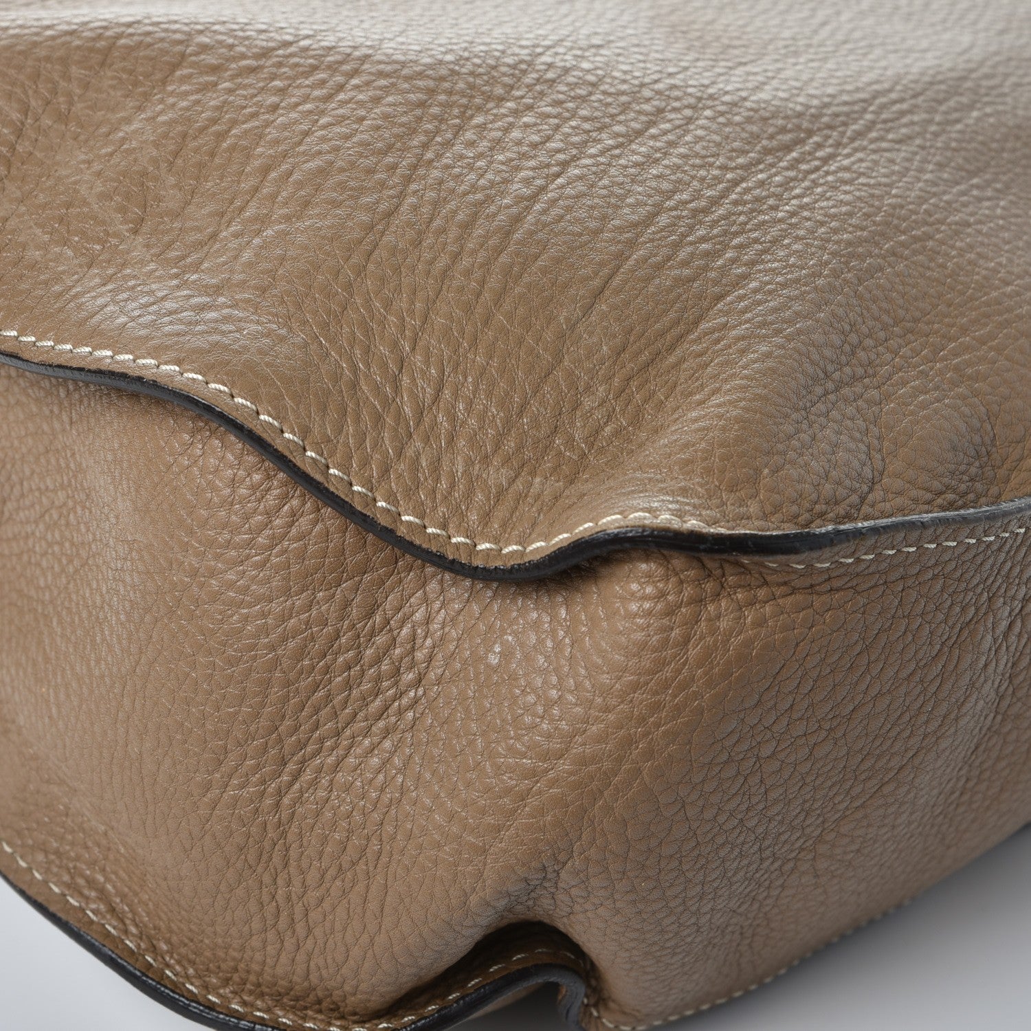 Chloe Calfskin Large Marcie Hobo Nut 10 of 12