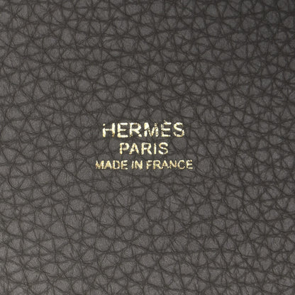 Hermes Taurillon Clemence Picotin Lock 18 PM Etain 6 of 9