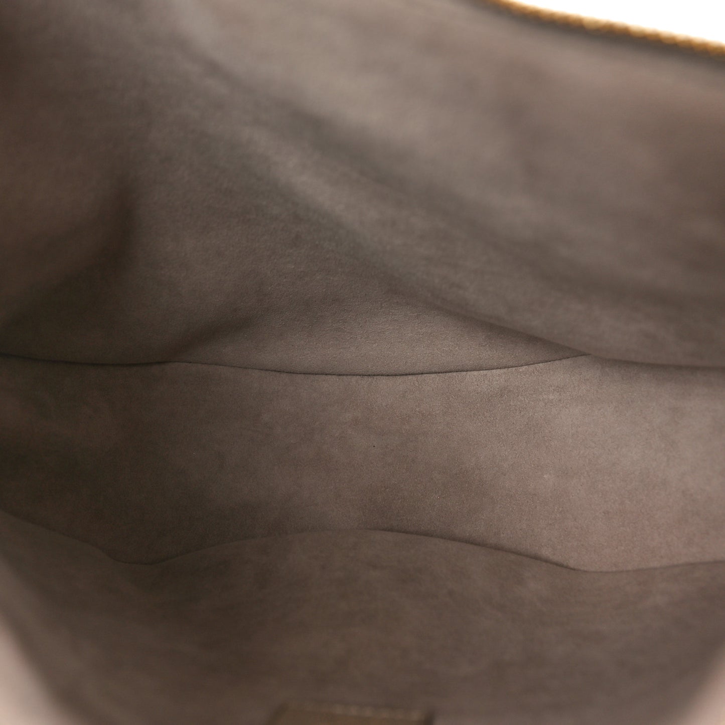 Empreinte Monogram Giant Loop Hobo Dove Gray Cream
