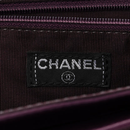 Chanel Lambskin Chocolate Bar Mademoiselle Flap Purple 7 of 11