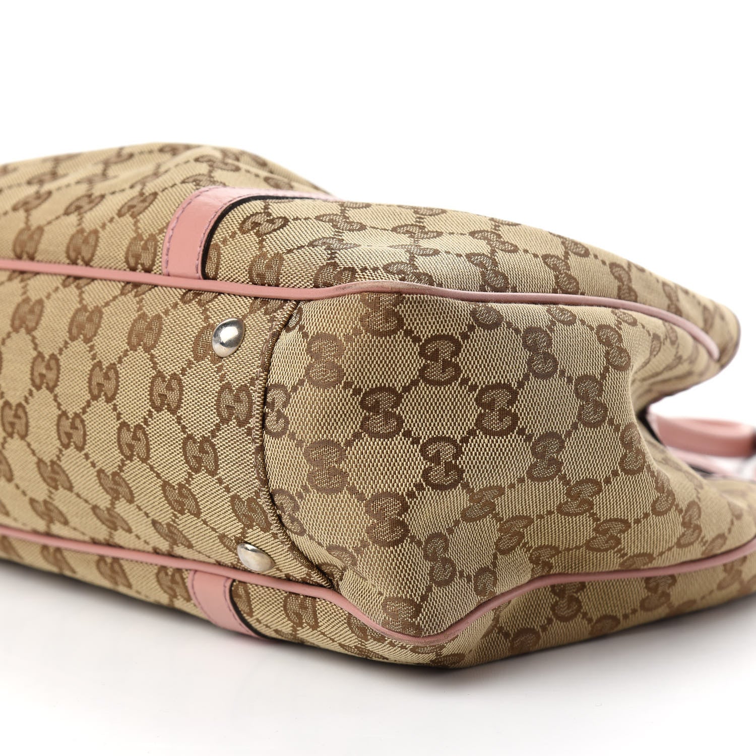 Gucci Monogram Medium Twins Tote Pink 10 of 13
