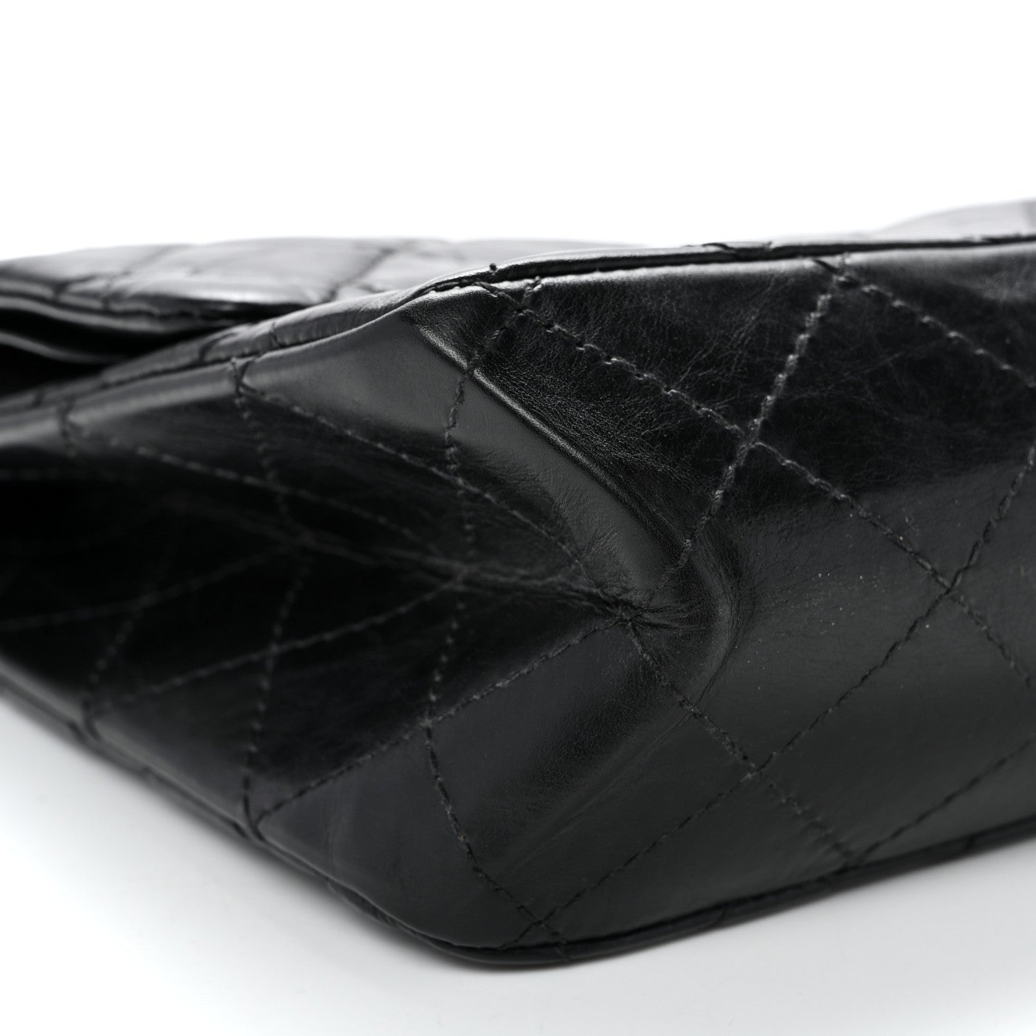 Chanel Aged Calfskin Quilted 2.55 Reissue 227 Flap Black 9 of 10