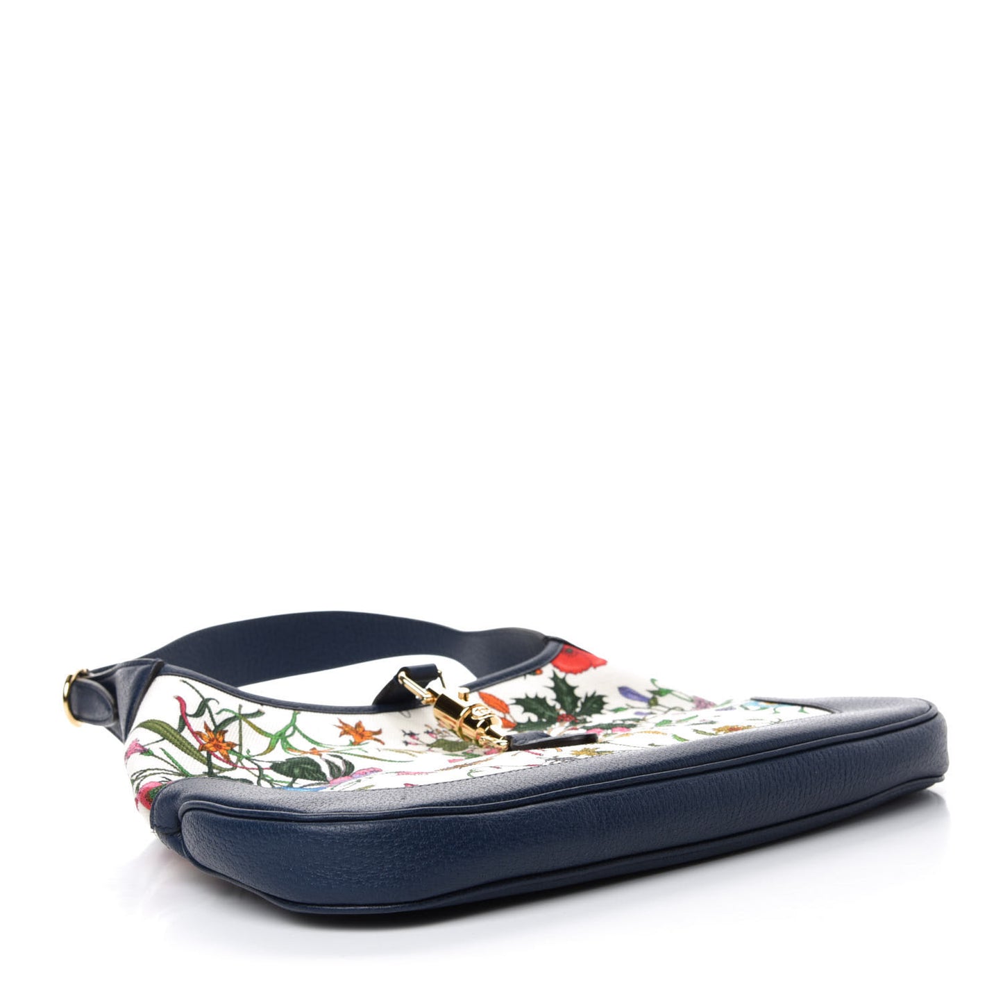 Canvas Flora Medium Jackie Hobo Blue Agata