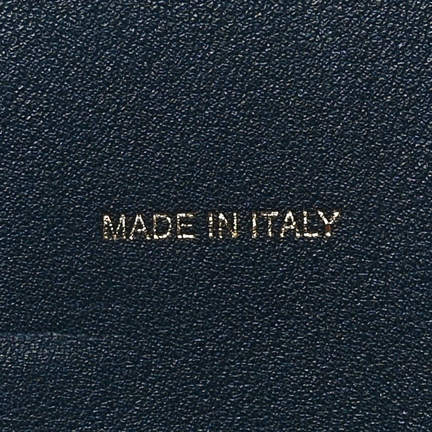 Shiny Smooth Calfskin Small Twisted Cabas Navy Black