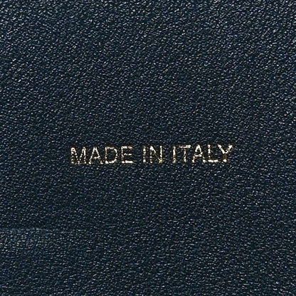 Celine Shiny Smooth Calfskin Small Twisted Cabas Navy Black 7 of 11
