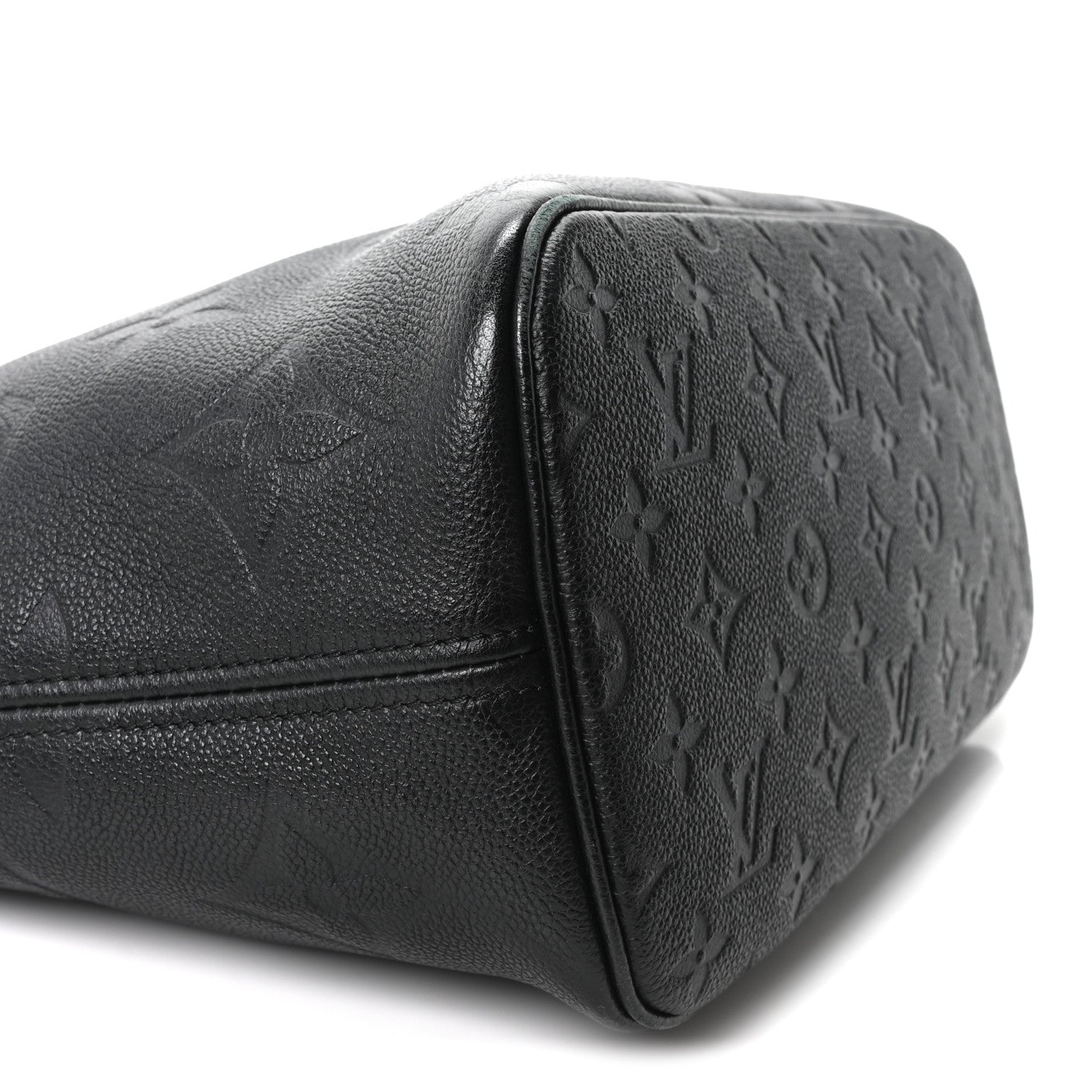 Louis Vuitton Empreinte Monogram Giant Neverfull MM Black 9 of 10