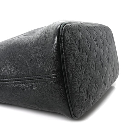 Louis Vuitton Empreinte Monogram Giant Neverfull MM Black 9 of 10