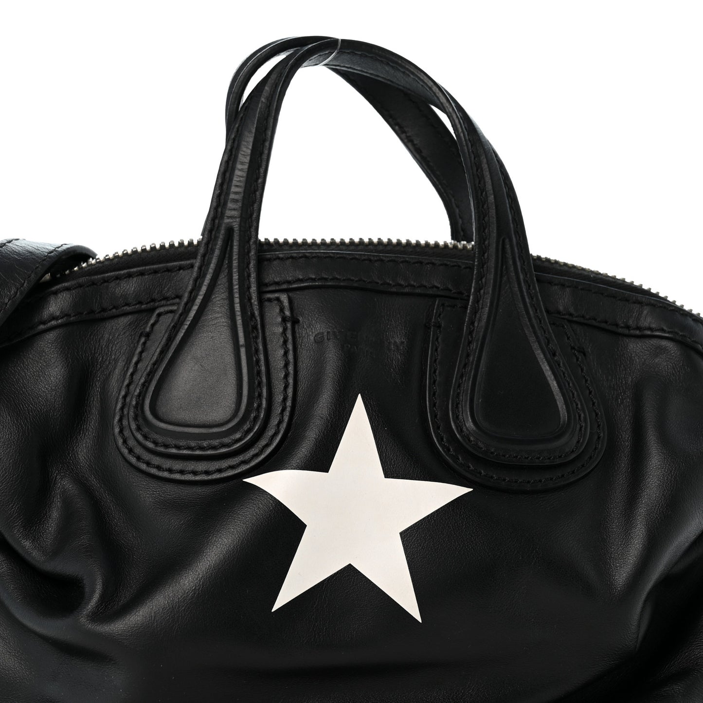 Waxed Calfskin Micro Nightingale Black