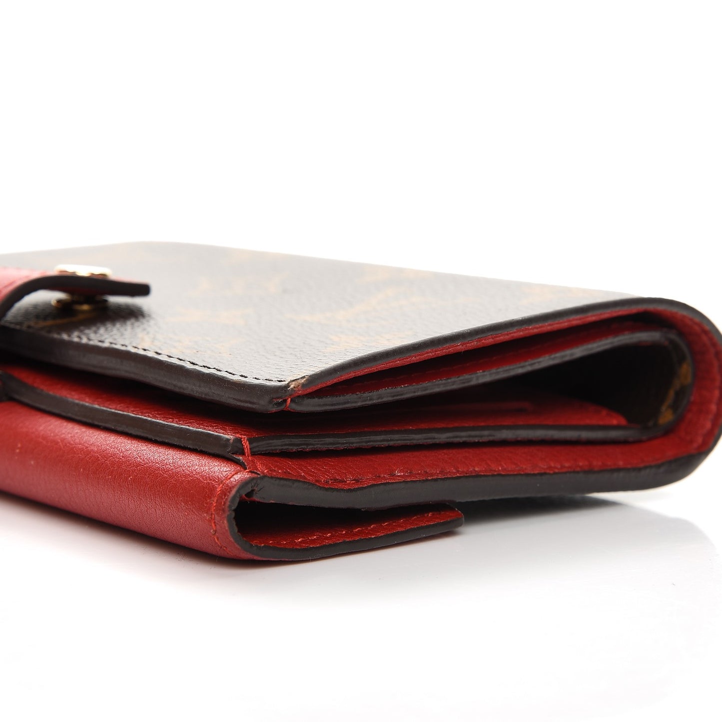 Monogram Pallas Compact Wallet Cherry