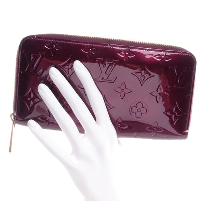 Louis Vuitton Vernis Zippy Wallet Rouge Fauviste 2 of 9