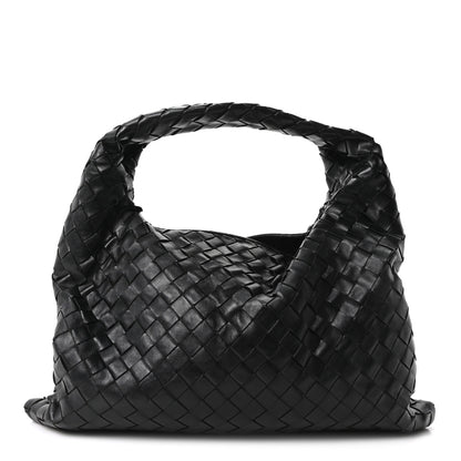 Bottega Veneta Calfskin Intrecciato Small Hop Black 1 of 10