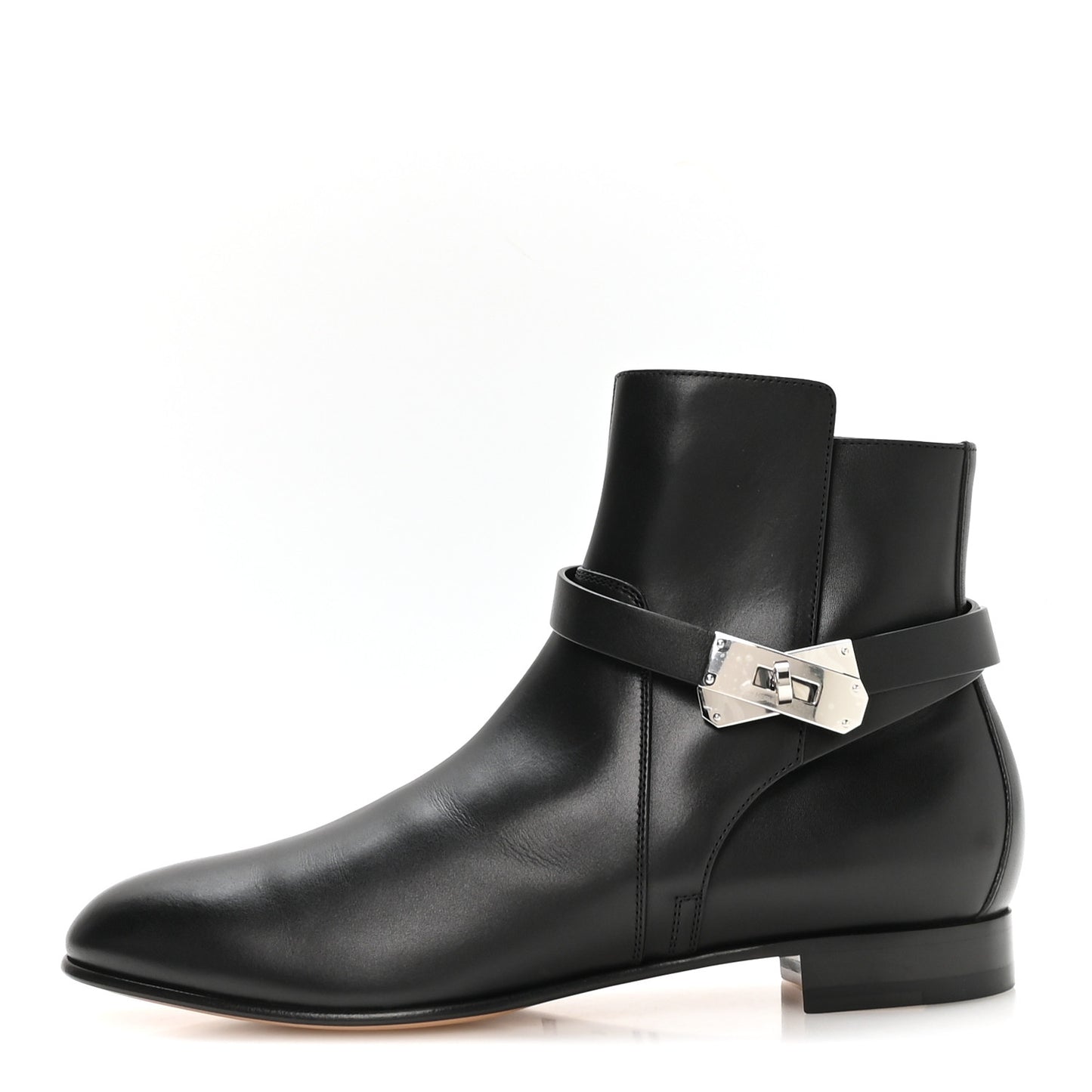 Calfskin Neo Low Boots 41 Black