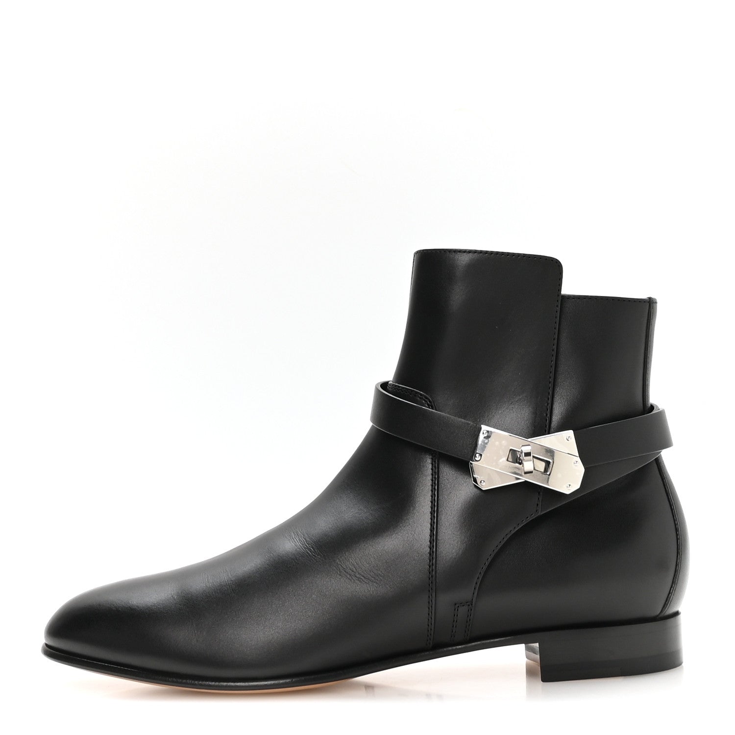 Hermes Calfskin Neo Low Boots 41 Black 1 of 9