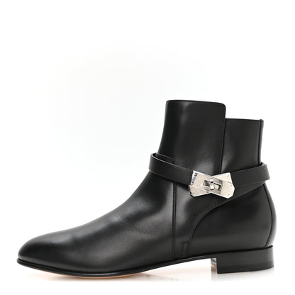 Hermes Calfskin Neo Low Boots 41 Black 1 of 9
