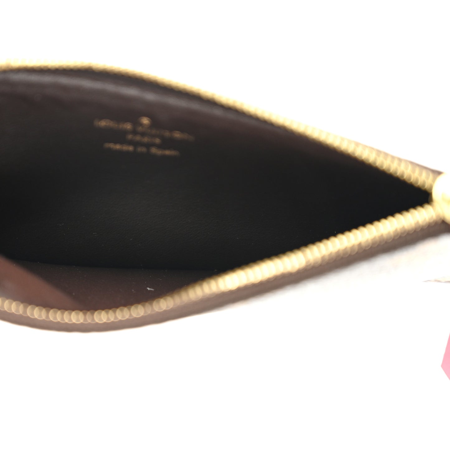 Monogram Josephine Wallet Zippered Insert Fuchsia