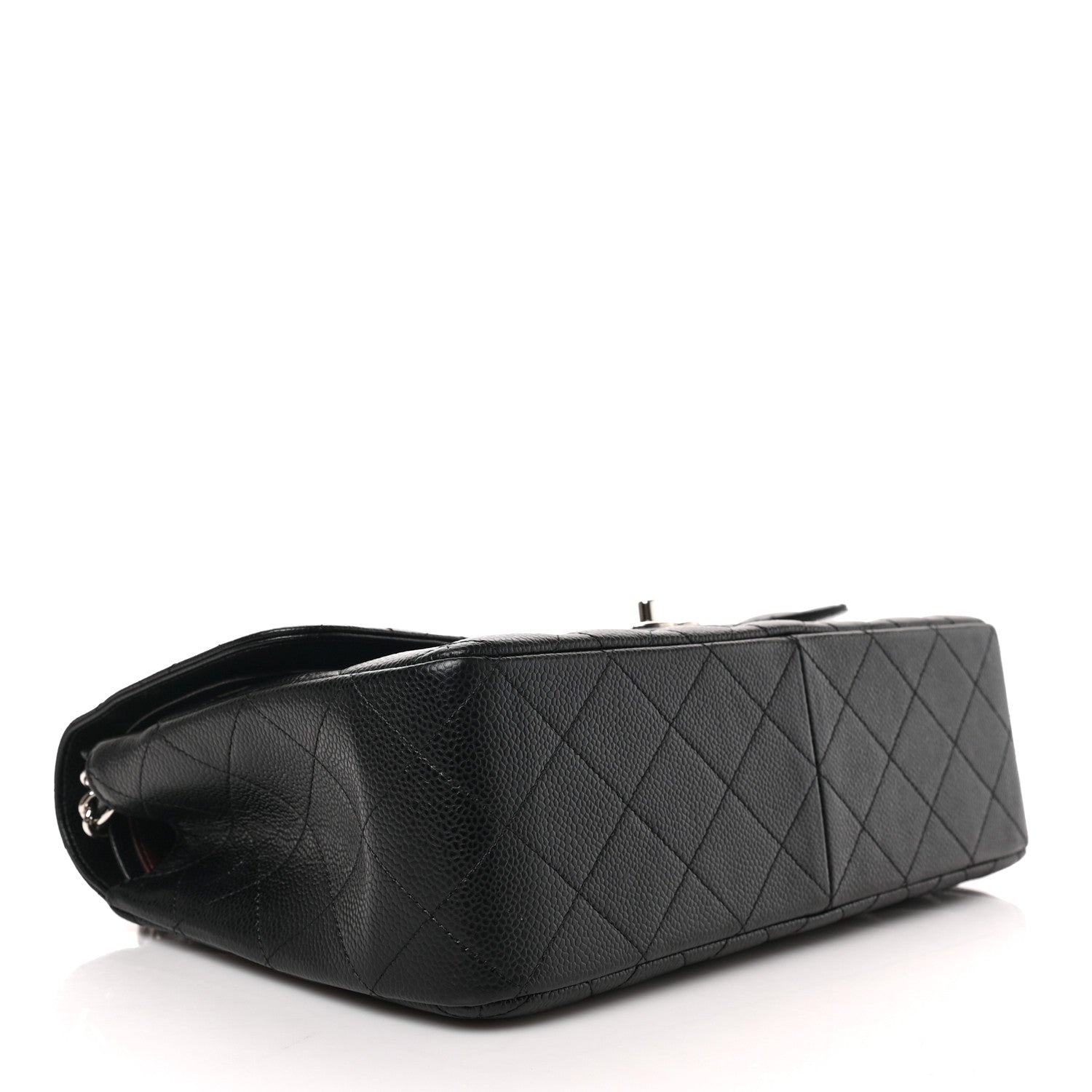 Chanel Caviar Quilted Jumbo Double Flap Black 4 of 9