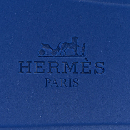 Hermes Rubber Chaine d'Ancre Rivage Sandals 39 Bleu Smalt 8 of 10
